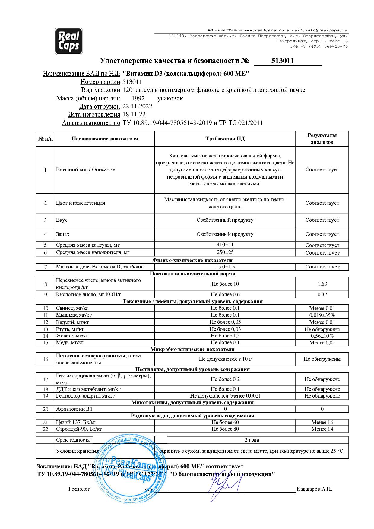 Паспорт №112022